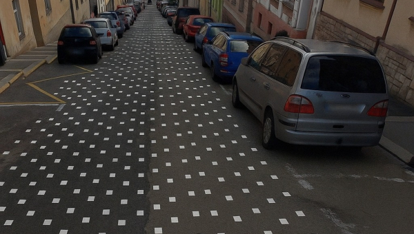 Imaginární opravy komunikací v Děčíně